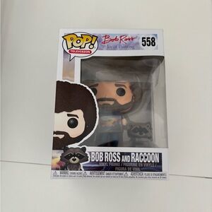 Funko Bundle - Bob Ross and Raccoon & Star Wars Luke & Darth Vader